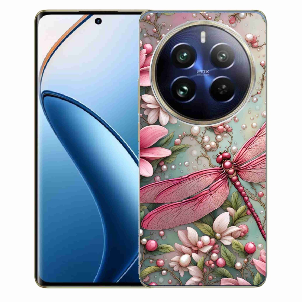 Gél borítás mmCase a Realme 12 Pro 5G/12 Pro+ 5G számára - szitakötő