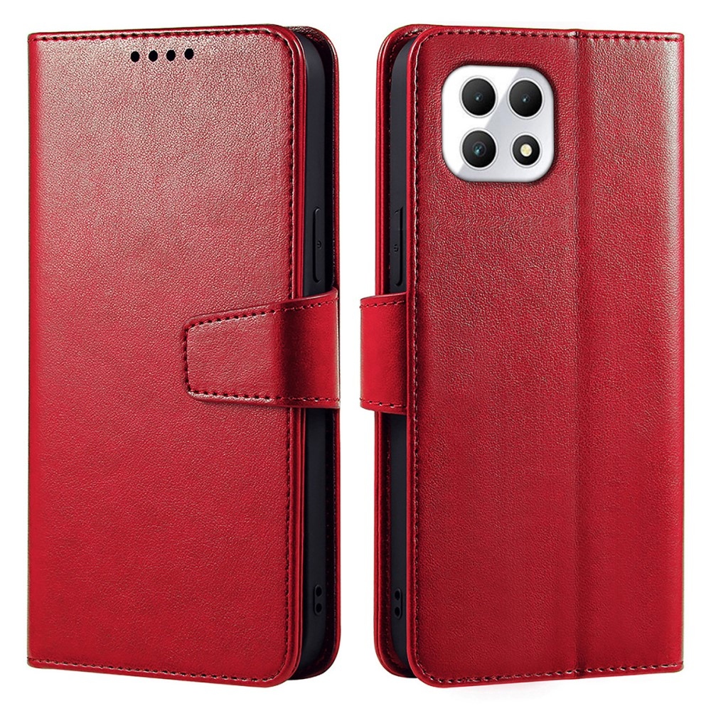 Erős könyves tok a T-Mobile T Phone 2 készülékhez - piros színű