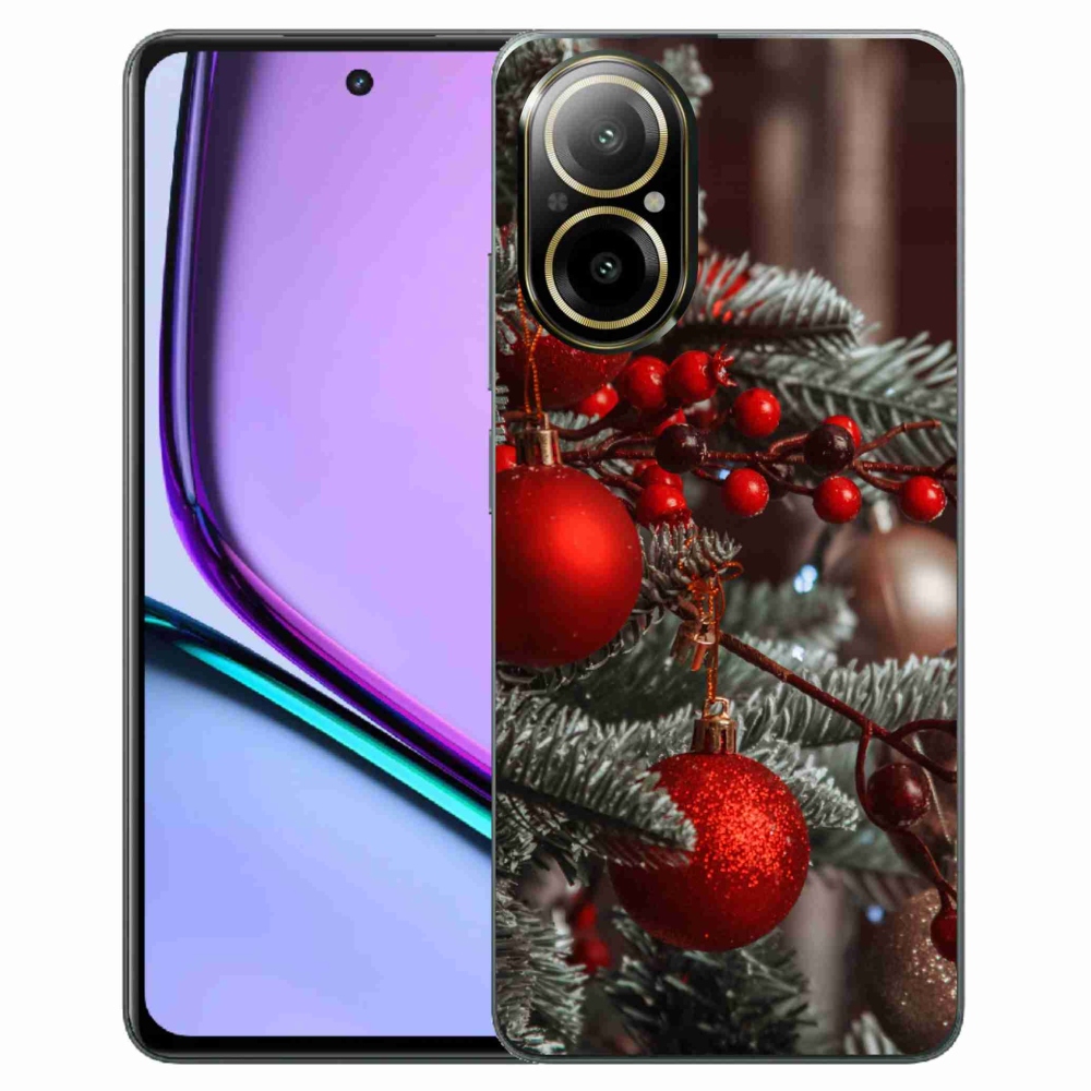 Gél borítás mmCase a Realme C67 készülékhez - Karácsonyi dekorációk 2