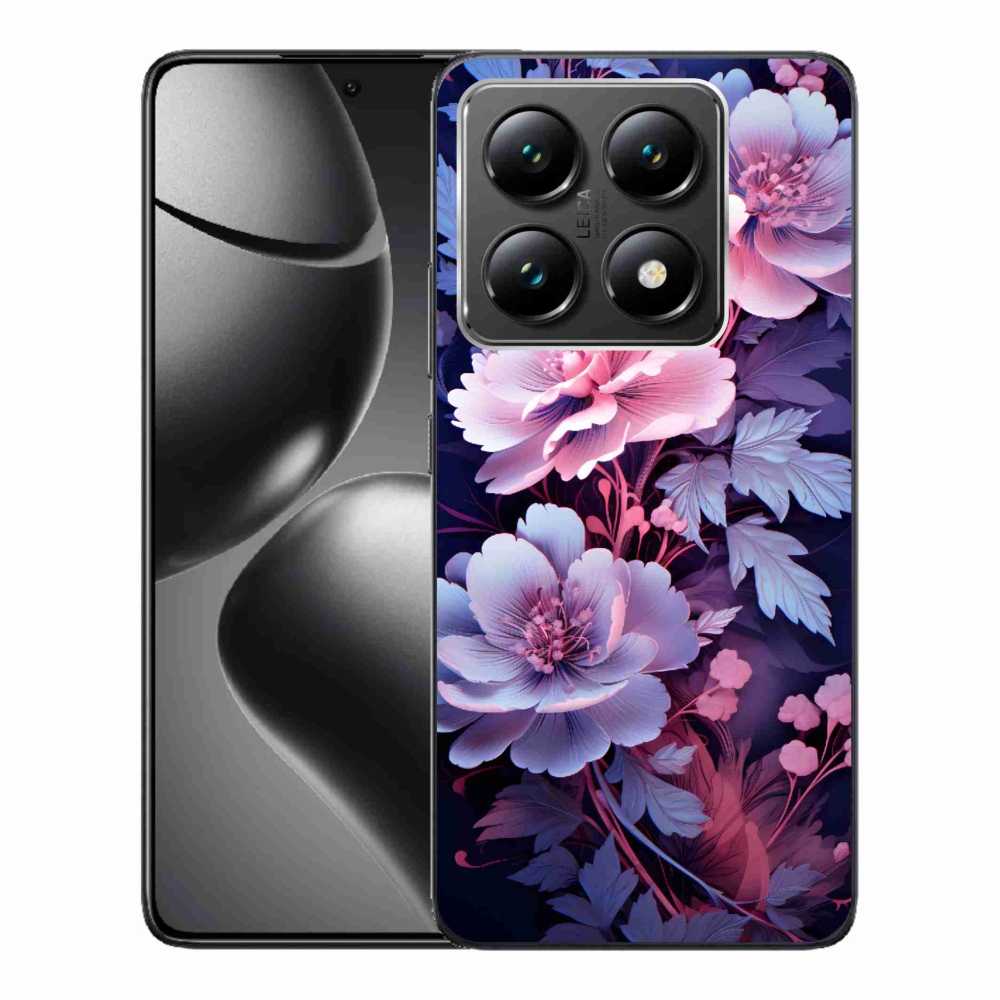 Gél borítás mmCase a Xiaomi 14T számára - virágok 11