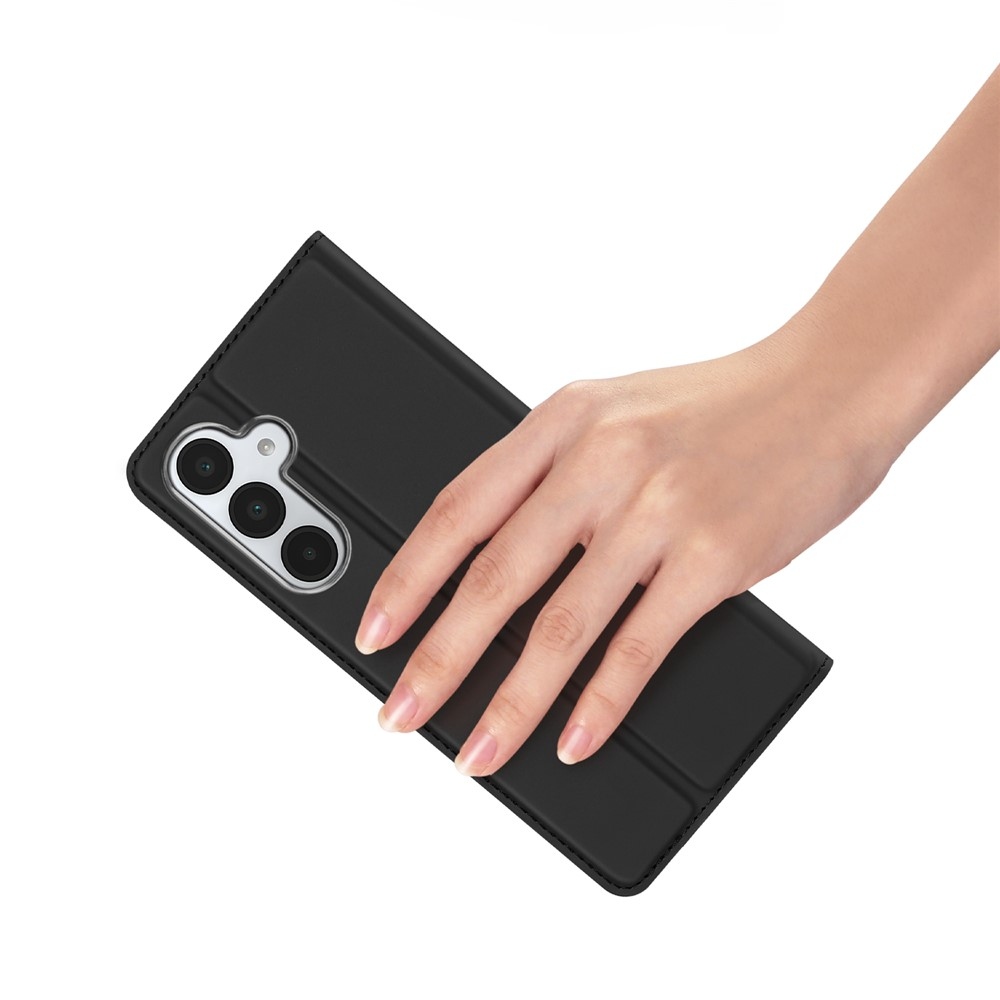 DUX könyvtáska Samsung Galaxy A17 4G/5G - fekete