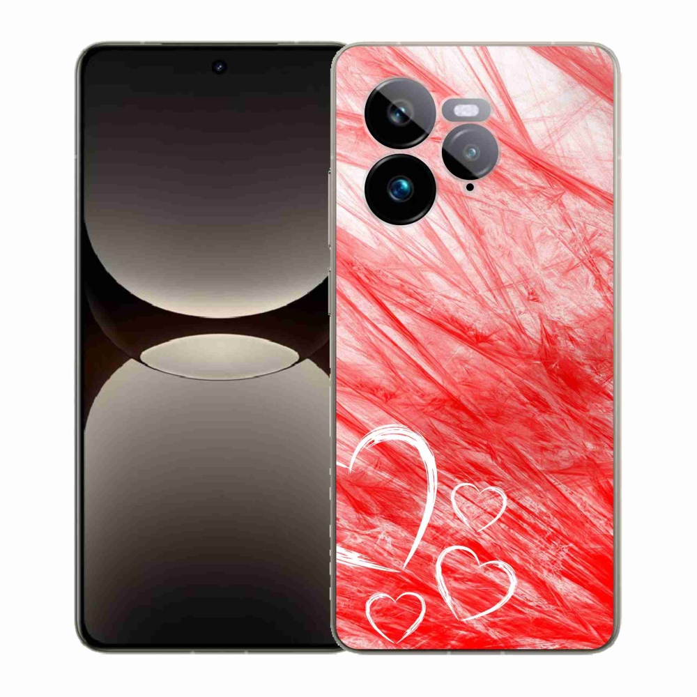 Gél borítás mmCase a Realme GT 7 Pro 5G-n - szív