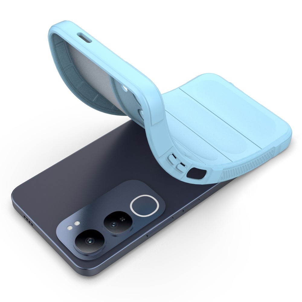 Rugg tartós zselés tok Vivo Y19s készülékhez - világoskék