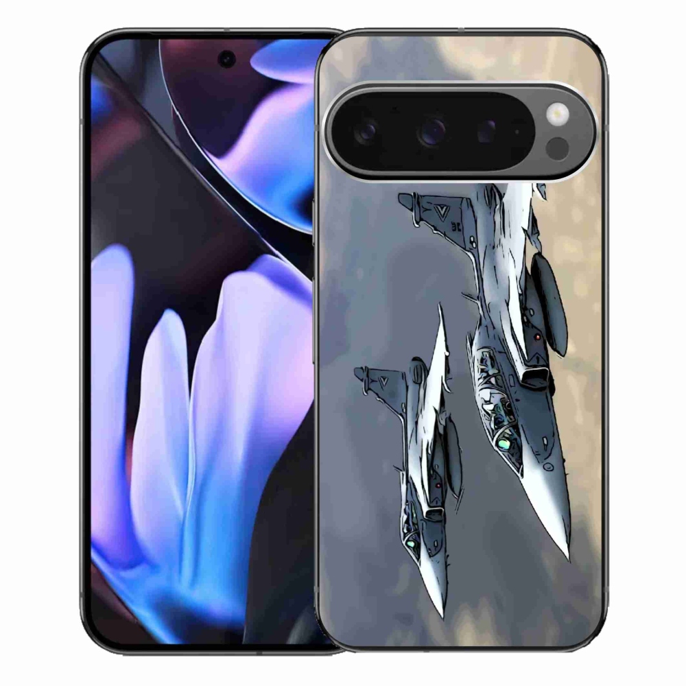 Gél borítás mmCase a Google Pixel 9 Pro XL-hez - vadászgépek