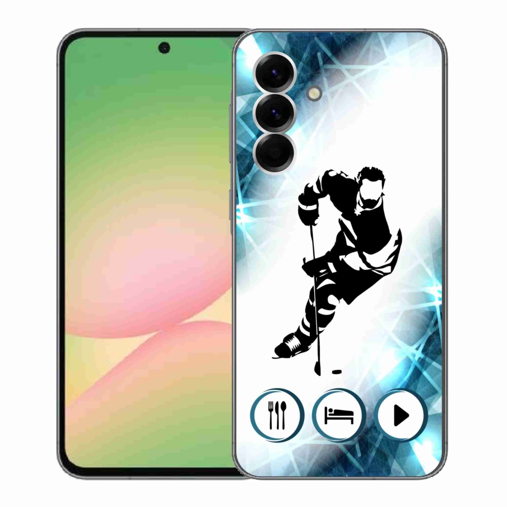 Zselés borítás mmCase Samsung Galaxy A56 5G - jégkorong 1