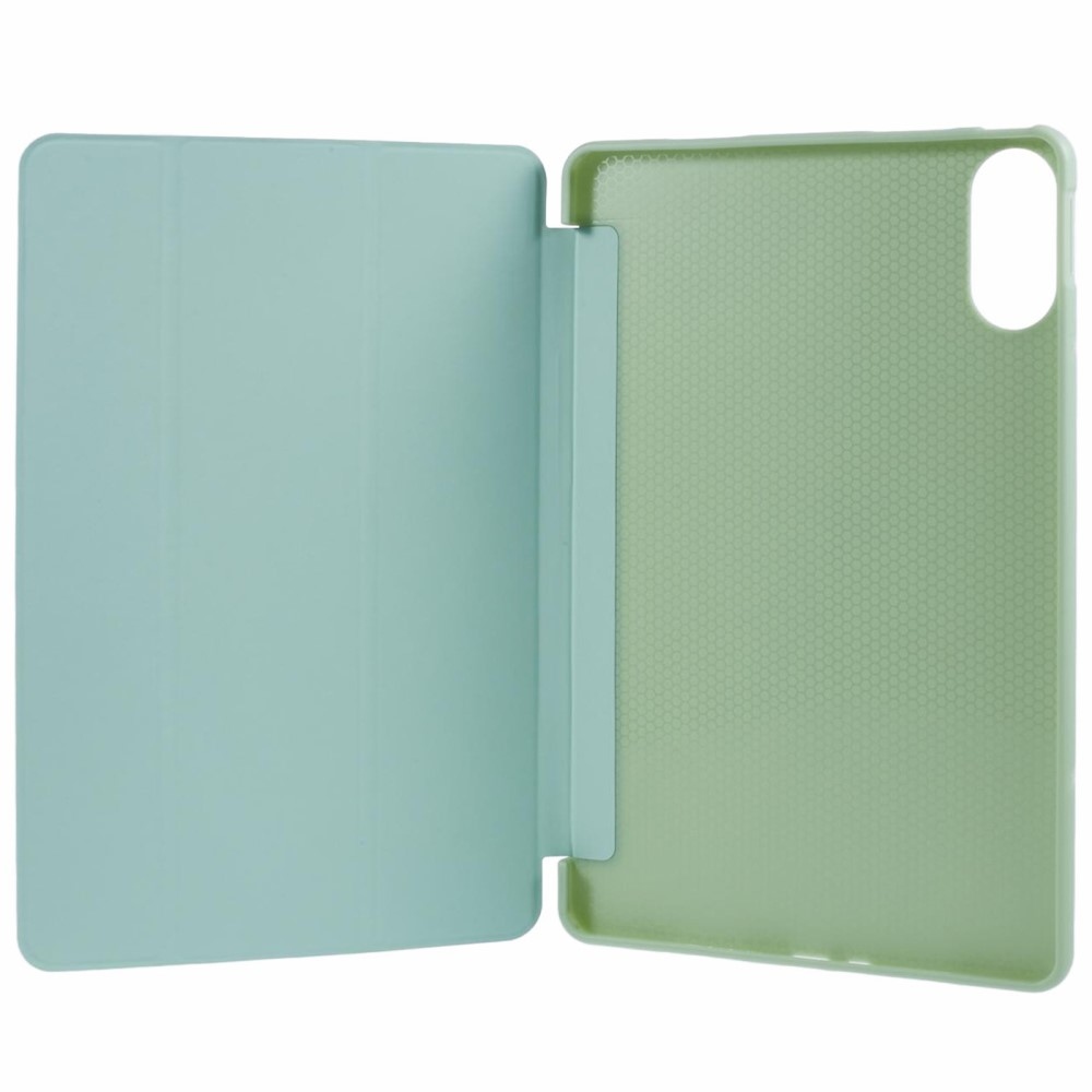 Összecsukható intelligens záró tok Xiaomi Redmi Pad Pro 4G/5G tablethez - világoszöld