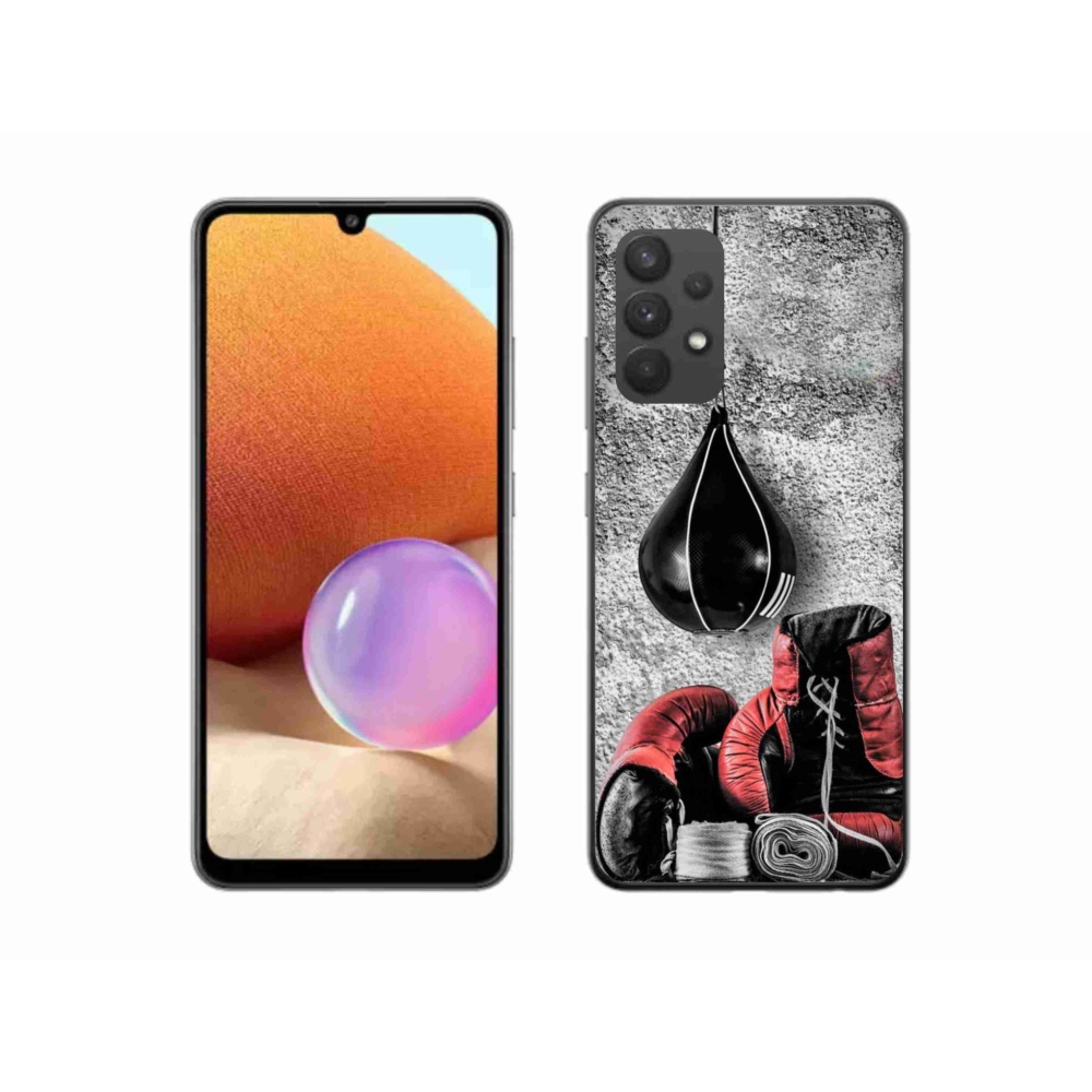 Gél borítás mmCase Samsung Galaxy A32 4G - bokszzsák és kesztyű - Samsung Galaxy A32 4G számára