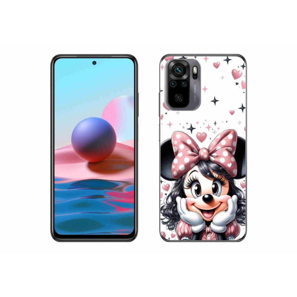 Gél borítás mmCase a Xiaomi Redmi Note 10S-hez - minnie