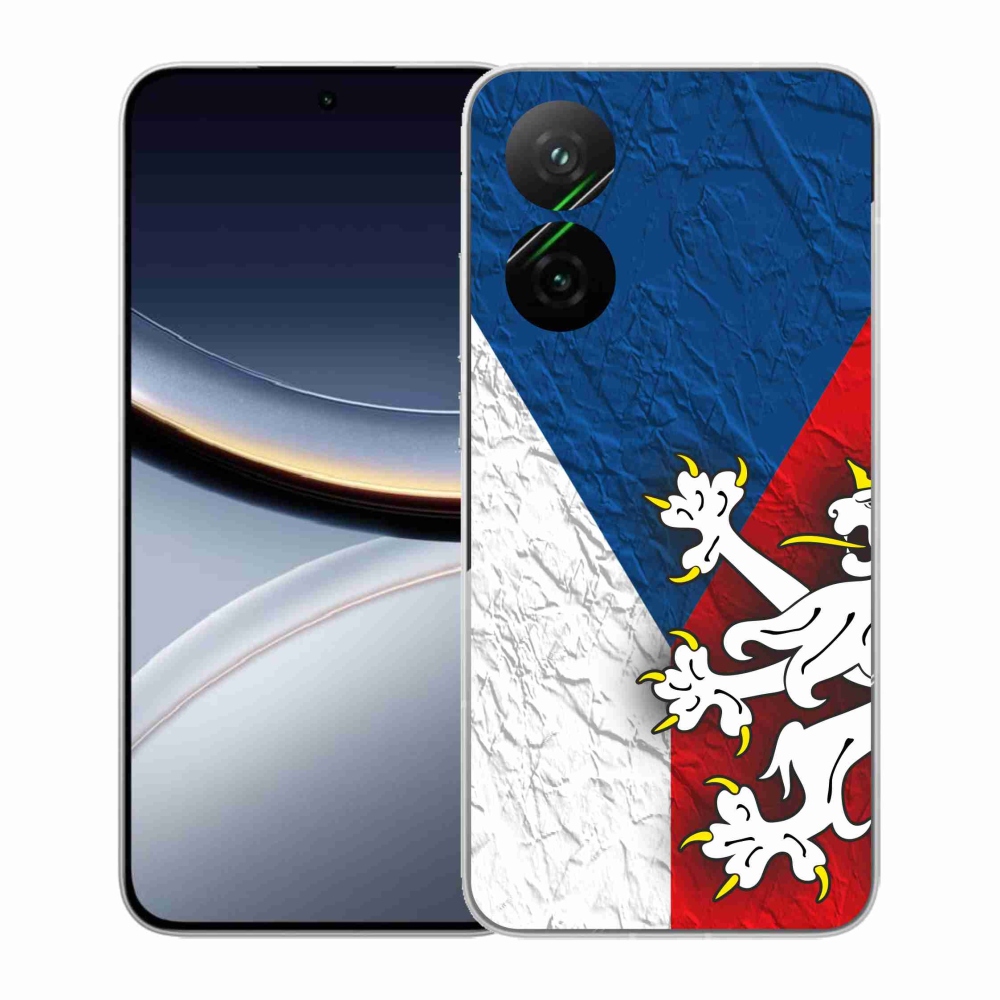 Gél borítás mmCase a Xiaomi Poco F7 5G - cseh zászlóhoz 1