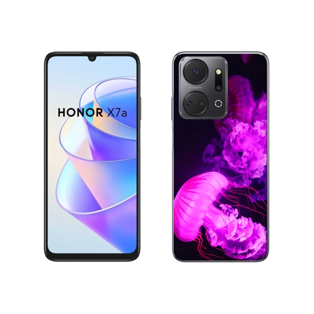 Zselés borítás mmCase a Honor X7a készülékhez - medúza 1