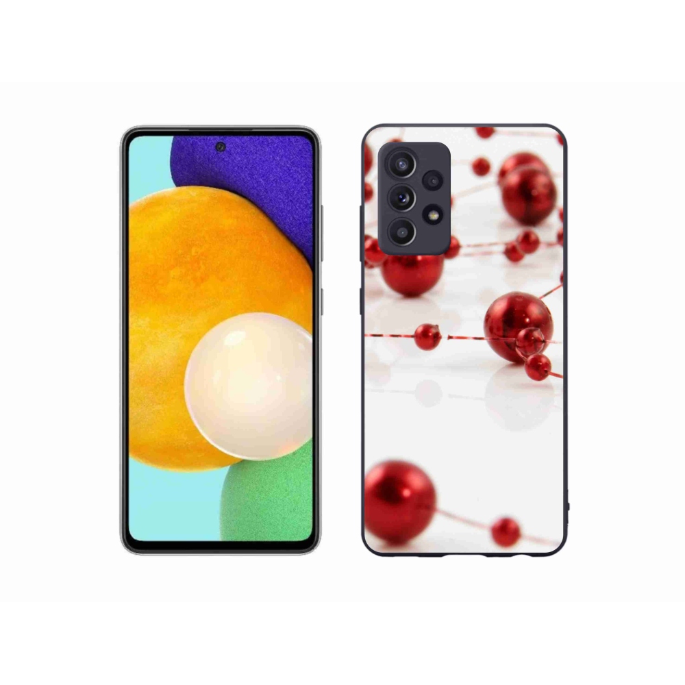 Gél borítás mmCase Samsung Galaxy A52s 5G - Karácsonyi lánc
