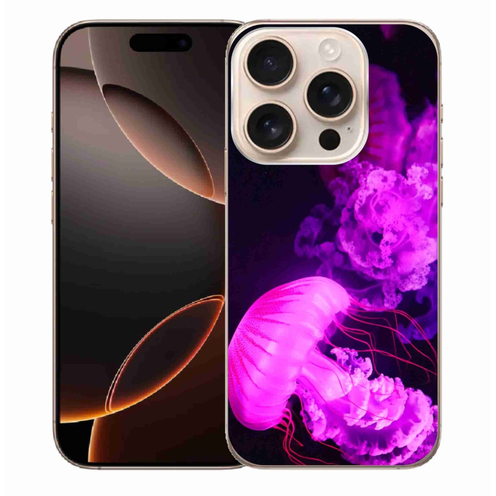 Zselés borítás mmCase iPhone 16 Pro Max készülékhez - medúza 1