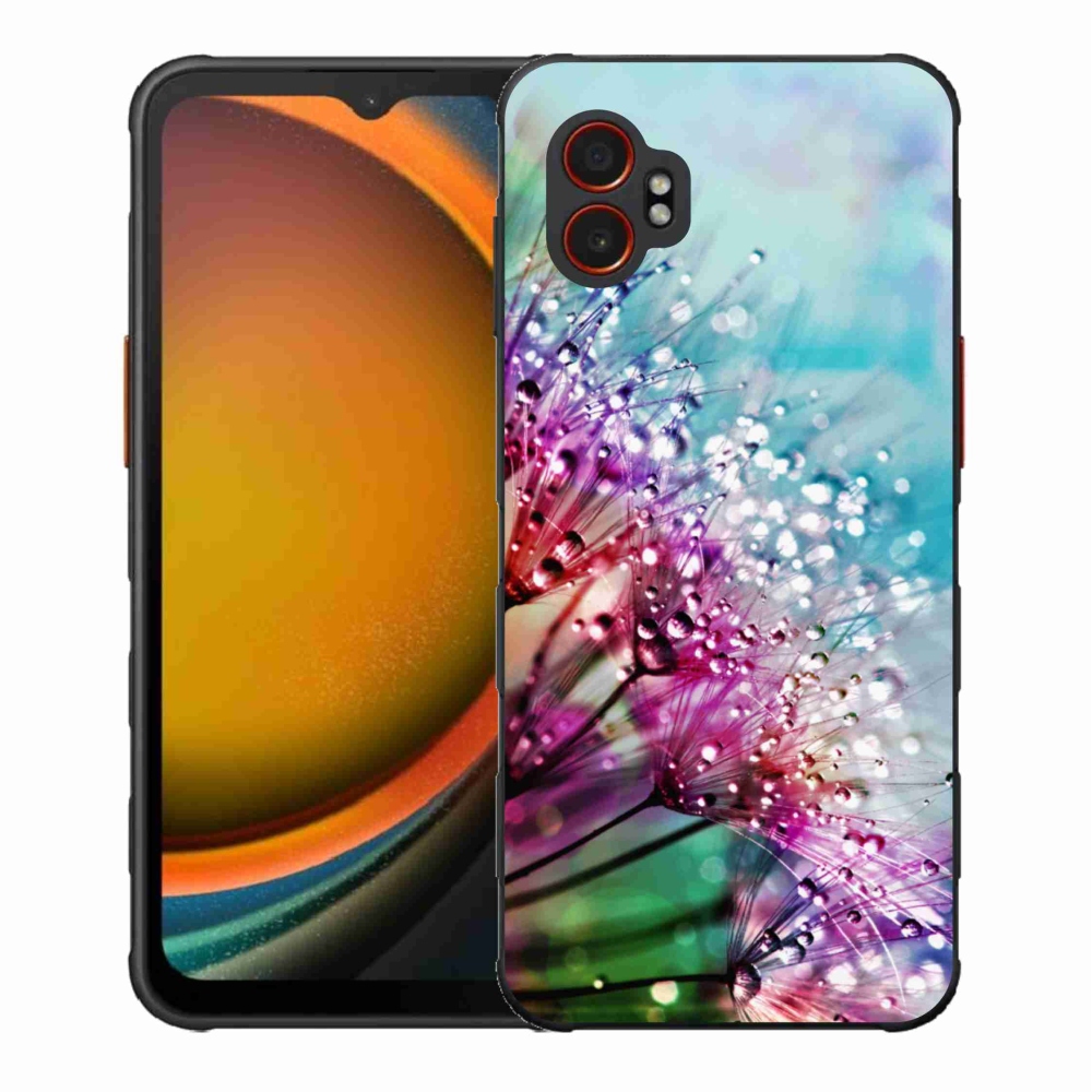 Gél borítás mmCase Samsung Galaxy Xcover 7 Pro készülékhez - színes virágok
