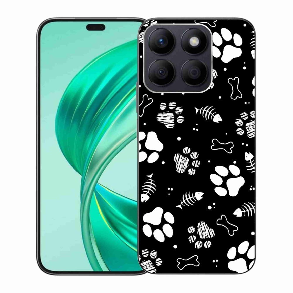 Gél borítás mmCase a Honor X8b készülékhez - kutyamancsok