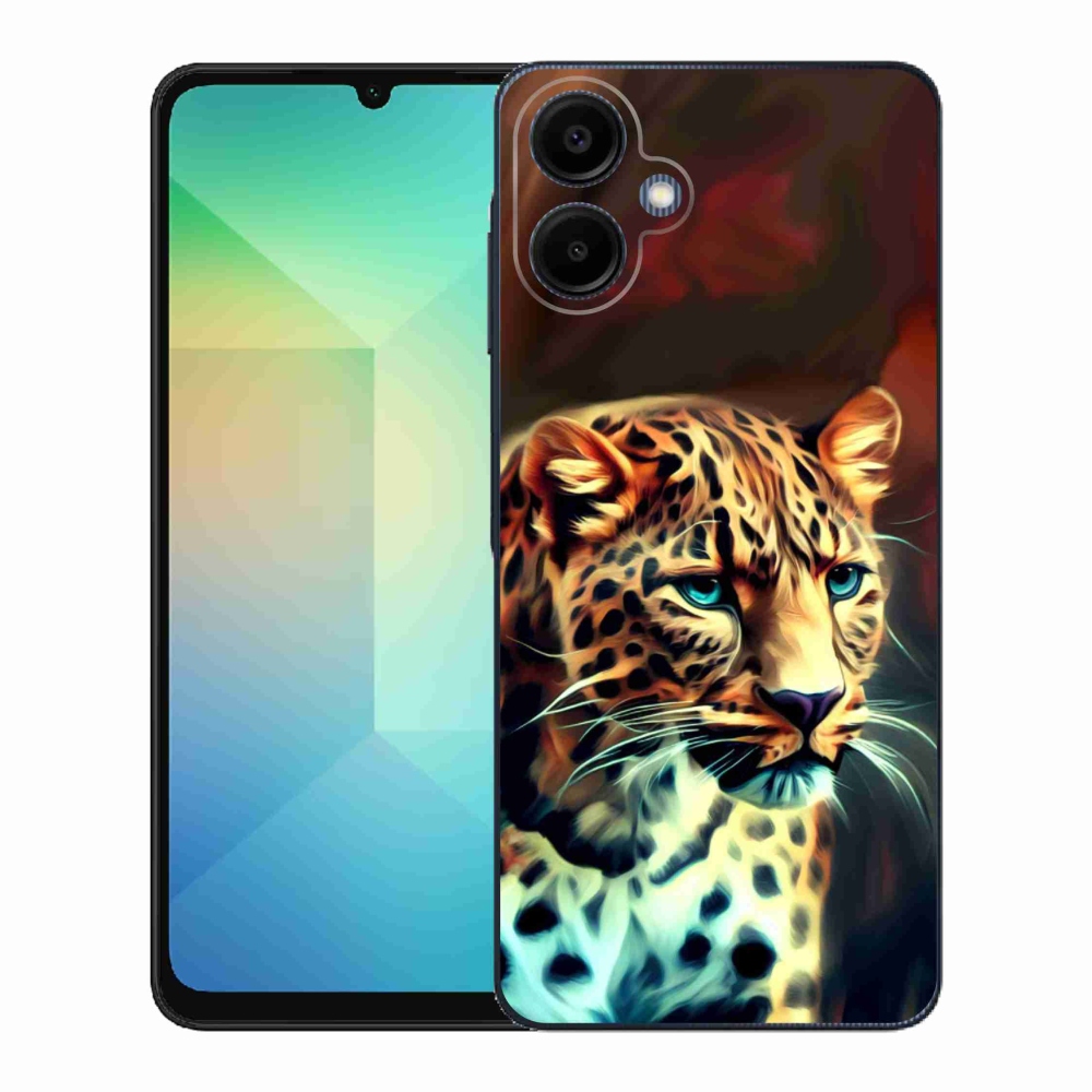 Zselés borítás mmCase Samsung Galaxy A06 4G - leopárd