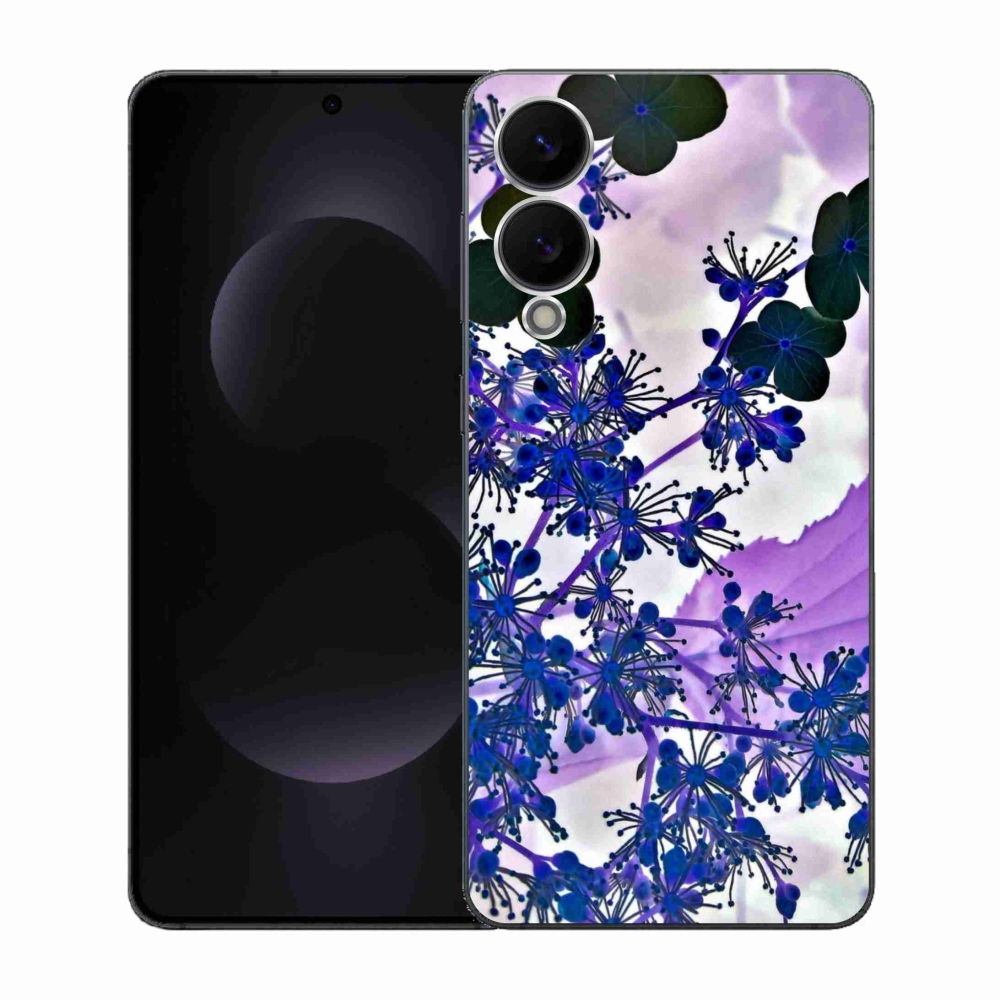 Gél borítás mmCase Samsung Galaxy S25 Edge készülékhez - hortenzia virág