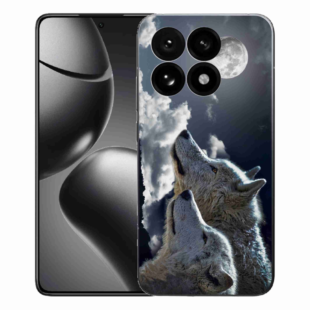 Gél borítás mmCase a Xiaomi 15T-hez - farkasok