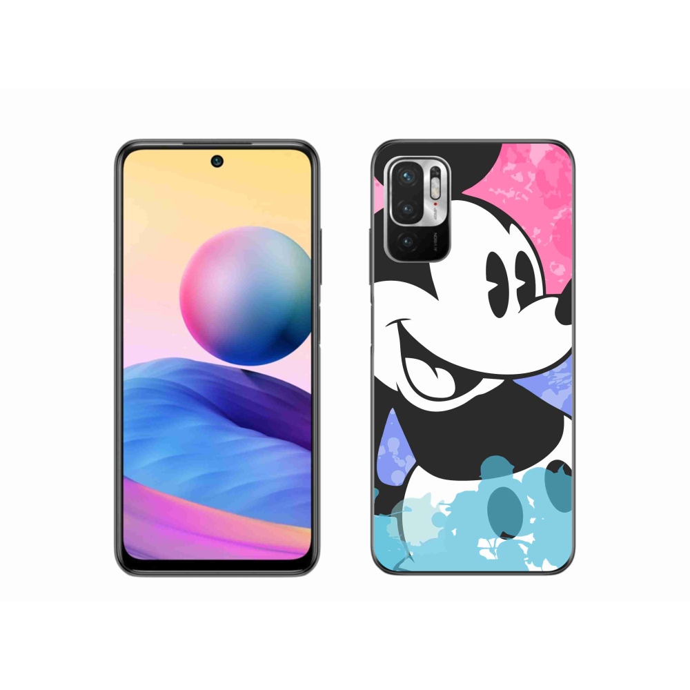 Gél borító mmCase a Xiaomi Redmi Note 10 5G-hez - mickey egér