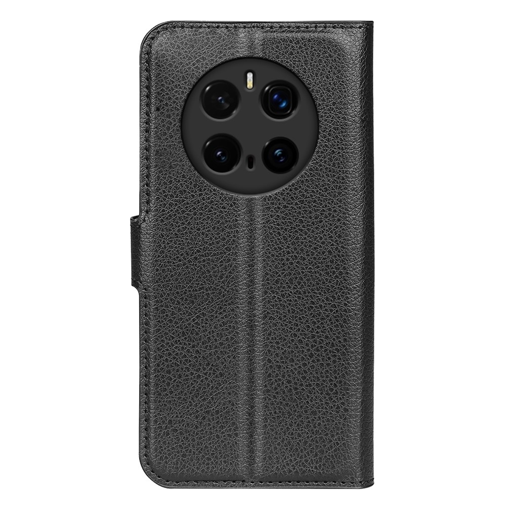 Litchi könyv tok a Honor Magic 7 Pro 5G készülékhez - fekete