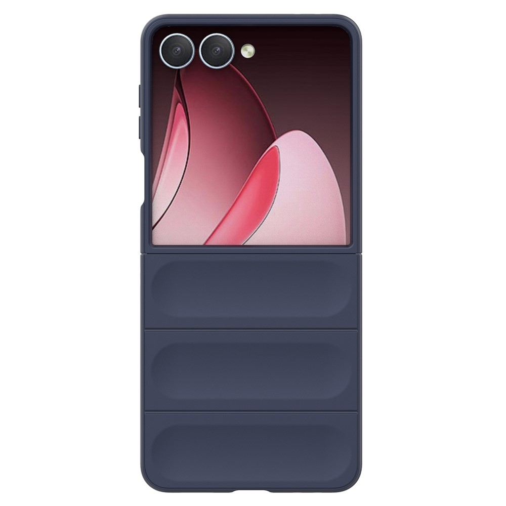 Rugg tartós zselés tok Samsung Galaxy Z Flip7 5G - sötétkék