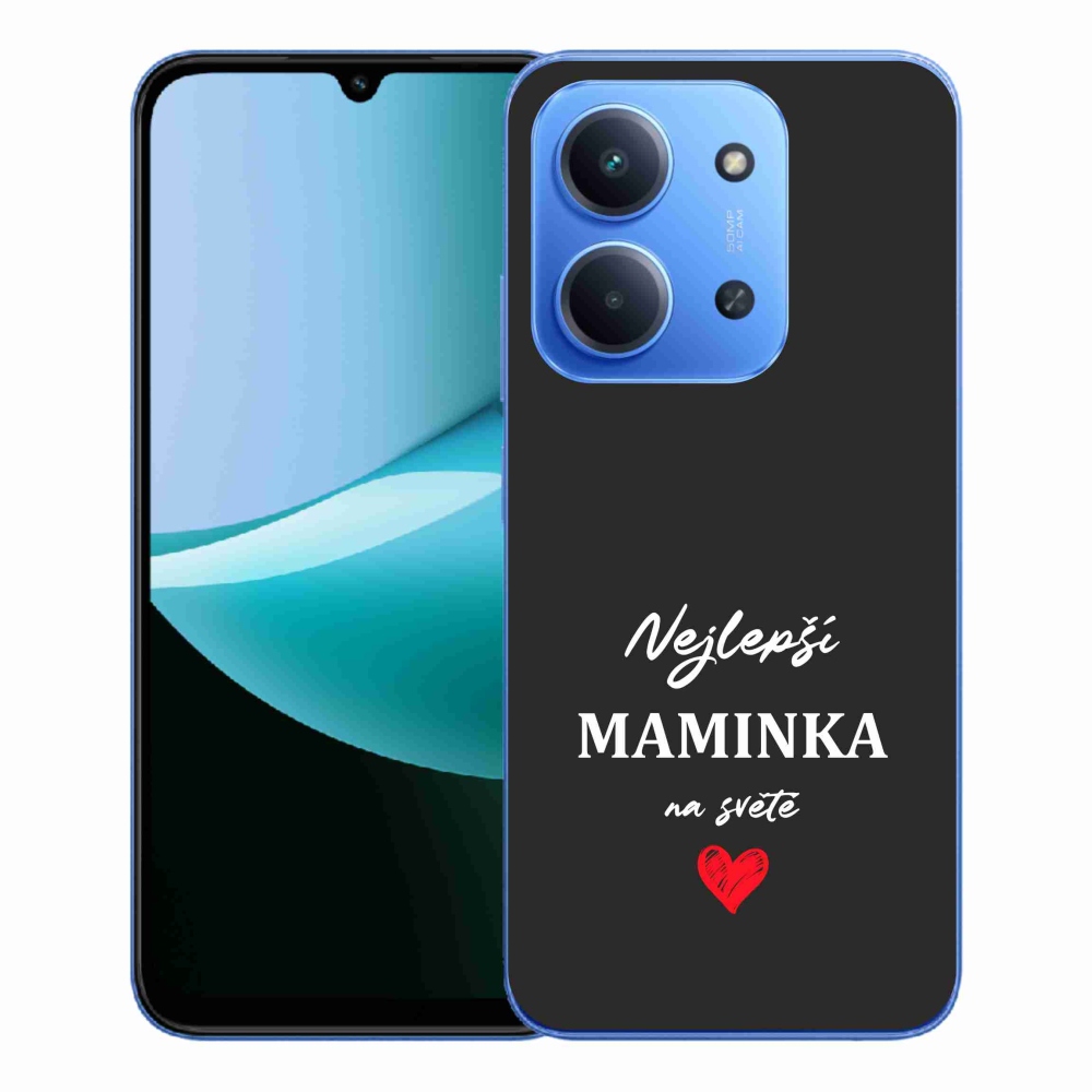 Gél borító mmCase a Xiaomi Redmi 15C 4G/5G (173mm) - legjobb anya 1 fekete háttérrel