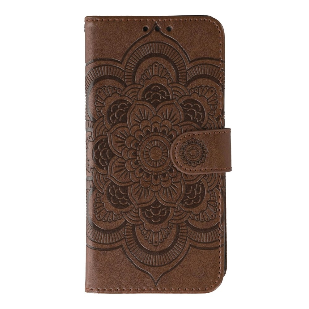 Mandala könyvtáska Xiaomi Redmi 15 5G - barna