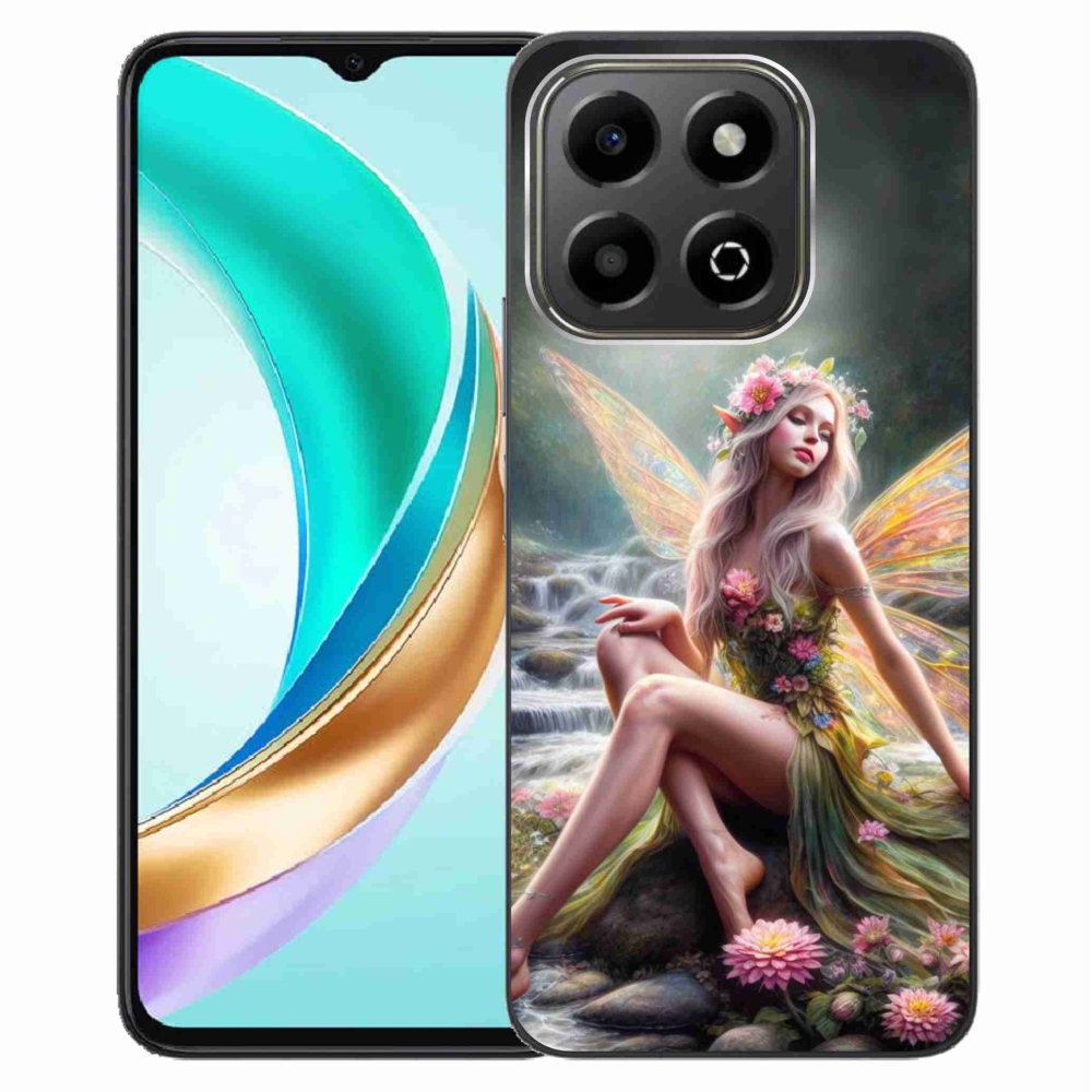 Zselés borítás mmCase a Honor X6b-hez - pillangó nő 1