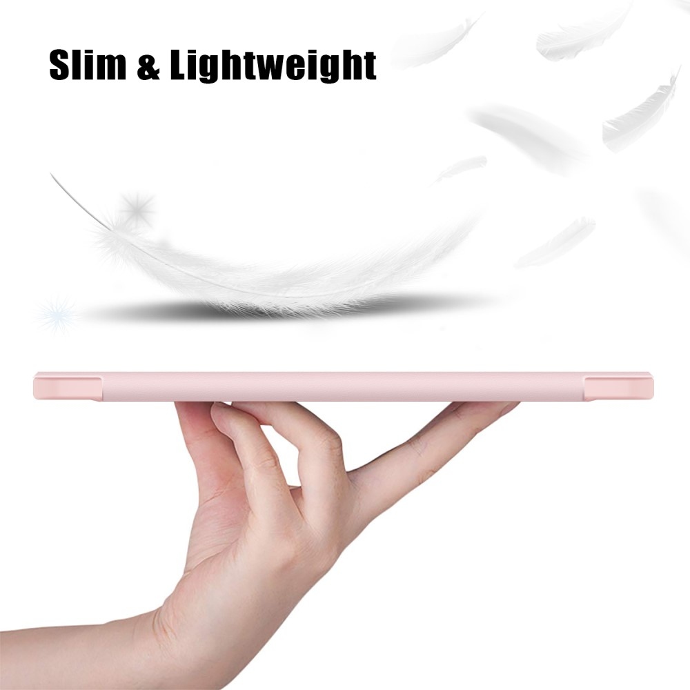 Ügyes záró tablet tok Xiaomi Pad 6S Pro - rózsaszín