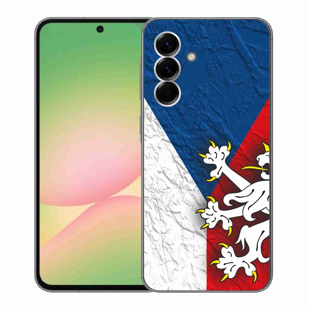 Gél védőhuzat mmCase Samsung Galaxy A56 5G - cseh zászló 1