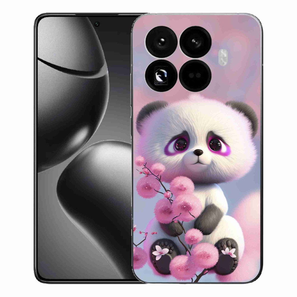 Gél borítás mmCase a Xiaomi 15T Pro számára - aranyos panda 1