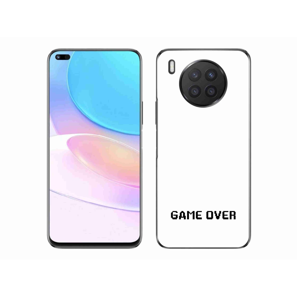 Gél borító mmCase a Huawei Nova 8i készülékhez - játék fehér háttérrel