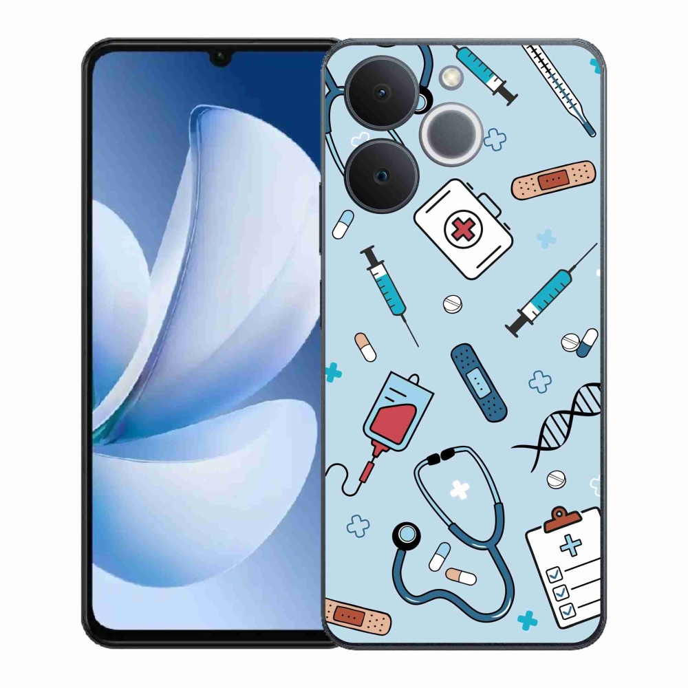 Zselés borítás mmCase a Realme Note 70T-hez - egészség 1