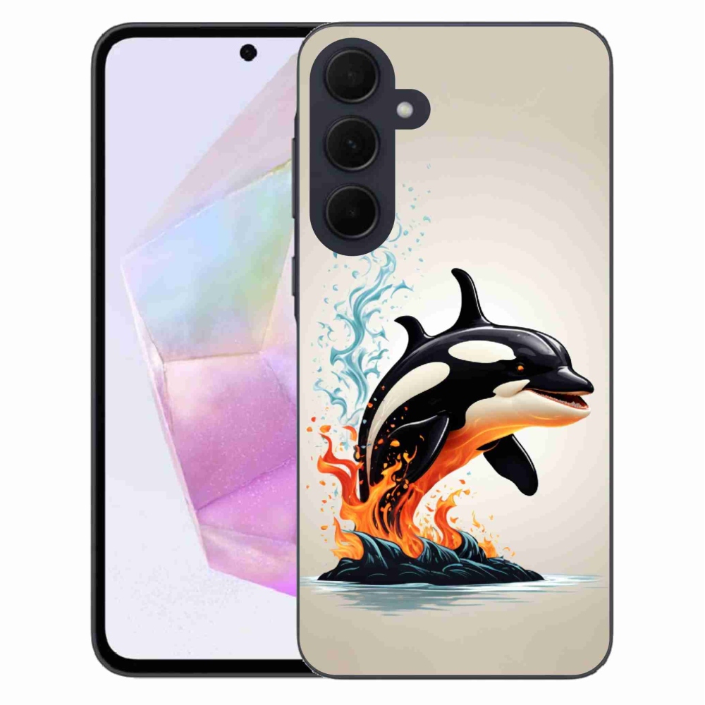 Gél védőhuzat mmCase Samsung Galaxy A35 5G - írisz