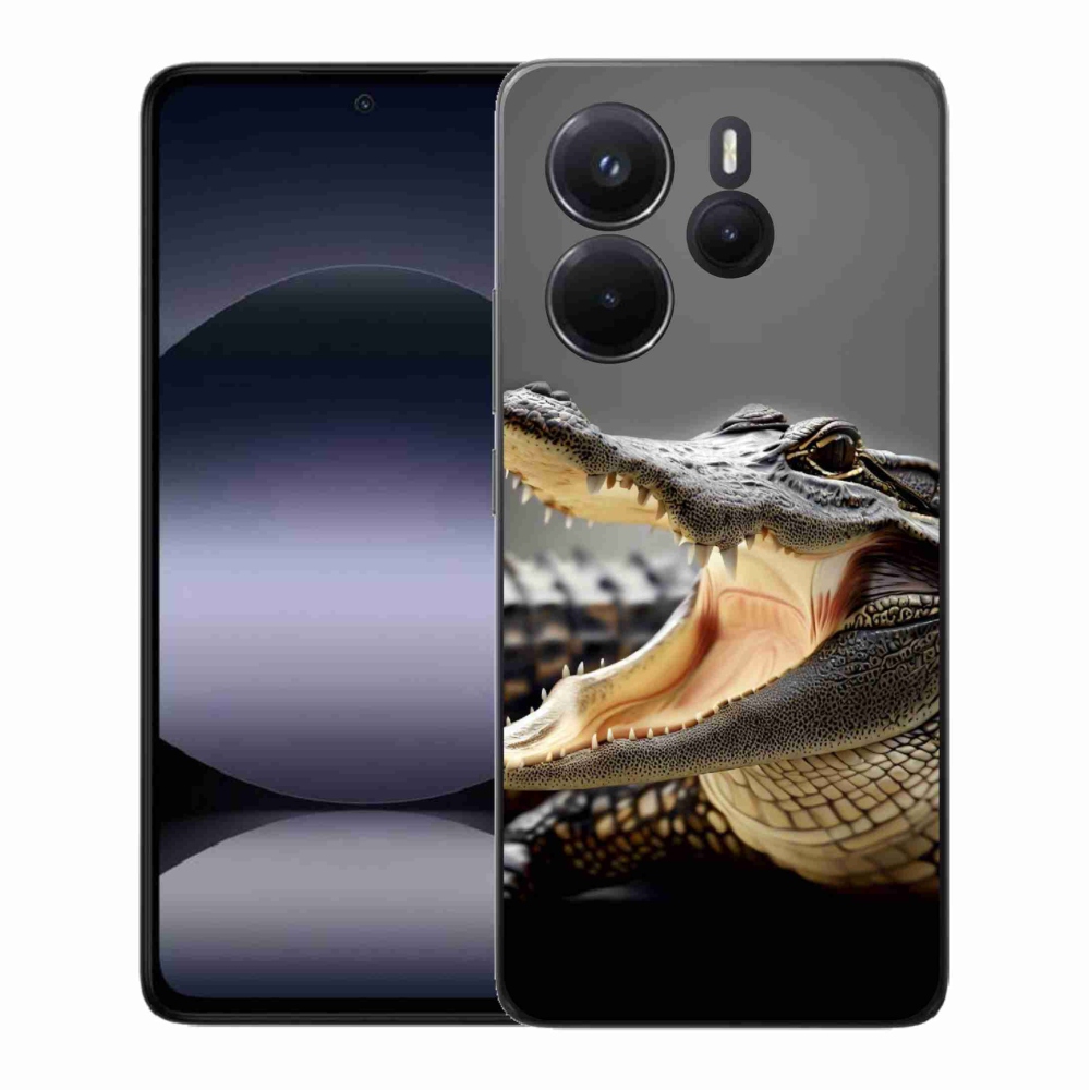 Gél borítás mmCase a Xiaomi Redmi Note 14-hez - krokodil