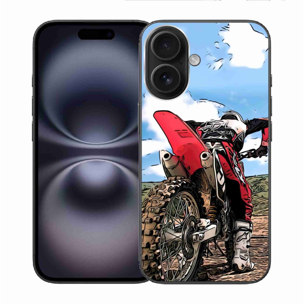Gél borítás mmCase iPhone 16 készülékhez - moto