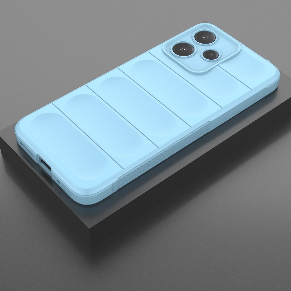 Rugg tartós zselés tok Xiaomi Redmi 12 5G - világoskék színben