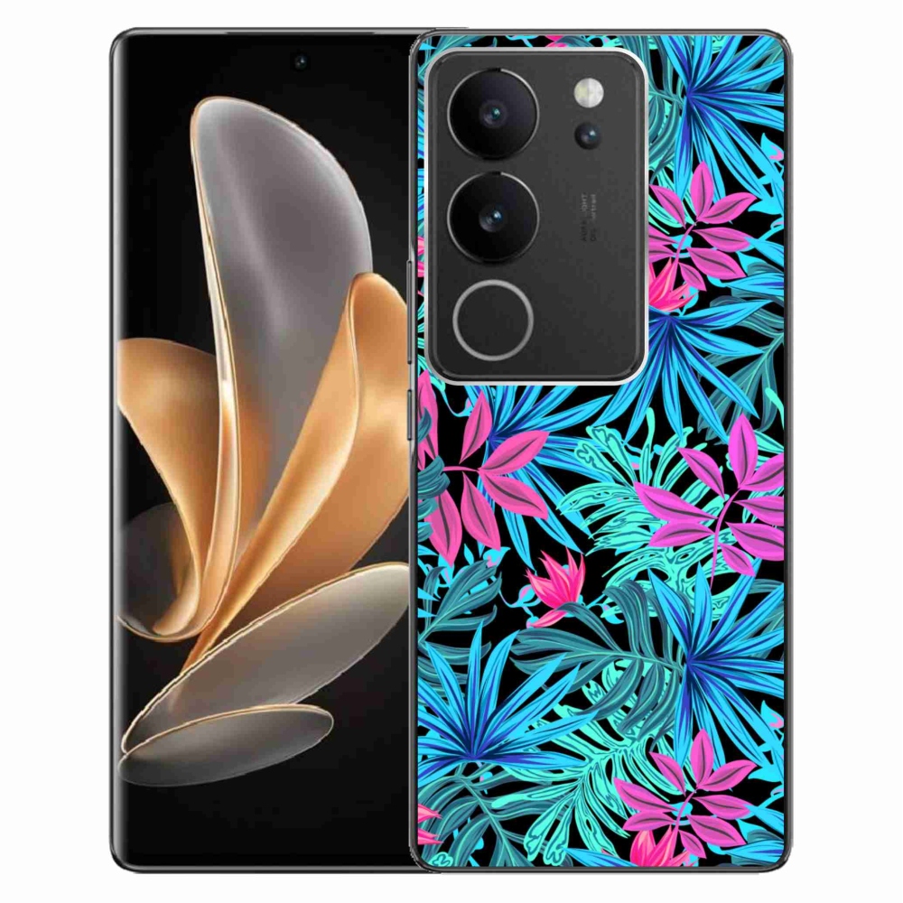 Zselés borítás mmCase a Vivo V29 5G készülékhez - virágok 3