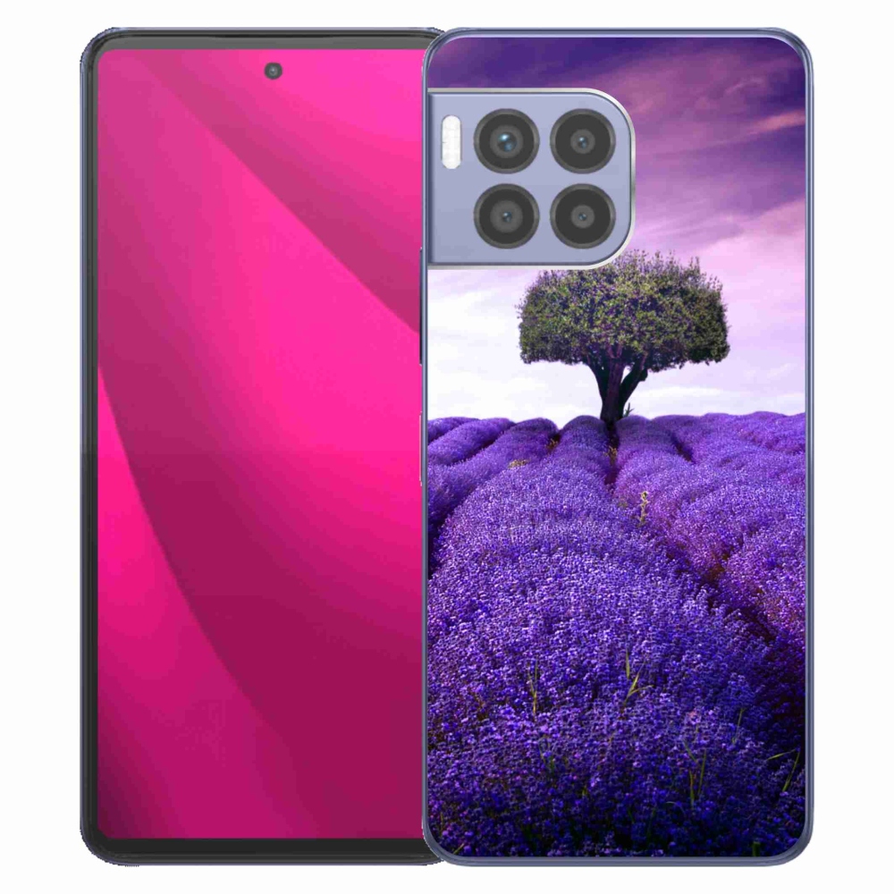 Zselés borítás mmCase a T-Mobile T Phone 2 Pro készülékhez - levendula rét