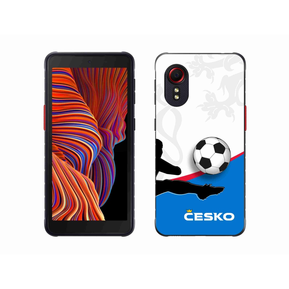 Gél borítás mmCase Samsung Galaxy Xcover 5 - Foci Csehország 3