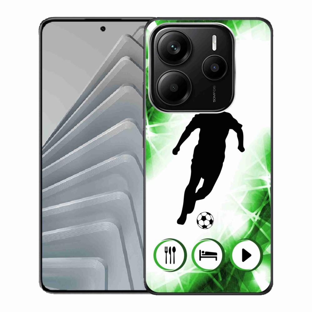 Gél borítás mmCase a Xiaomi Redmi Note 14 5G számára - focista