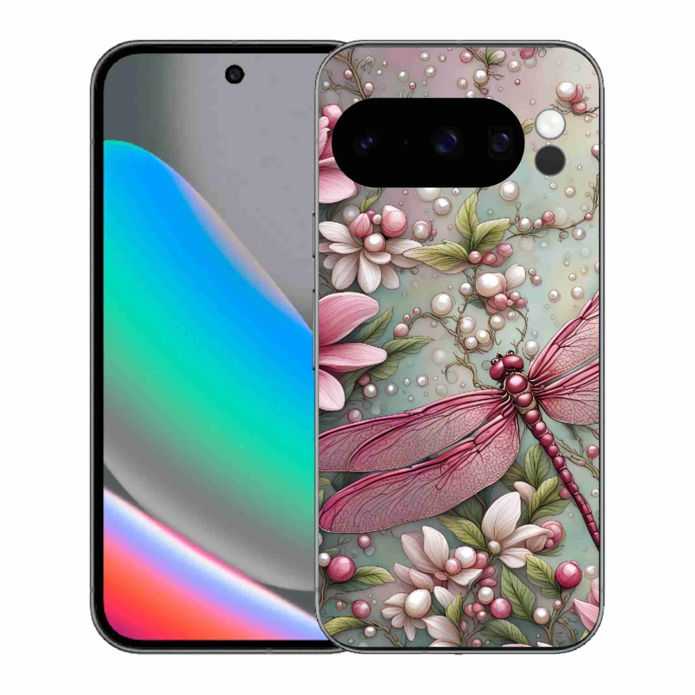 Zselés borítás mmCase a Google Pixel 10 Pro számára - szitakötő