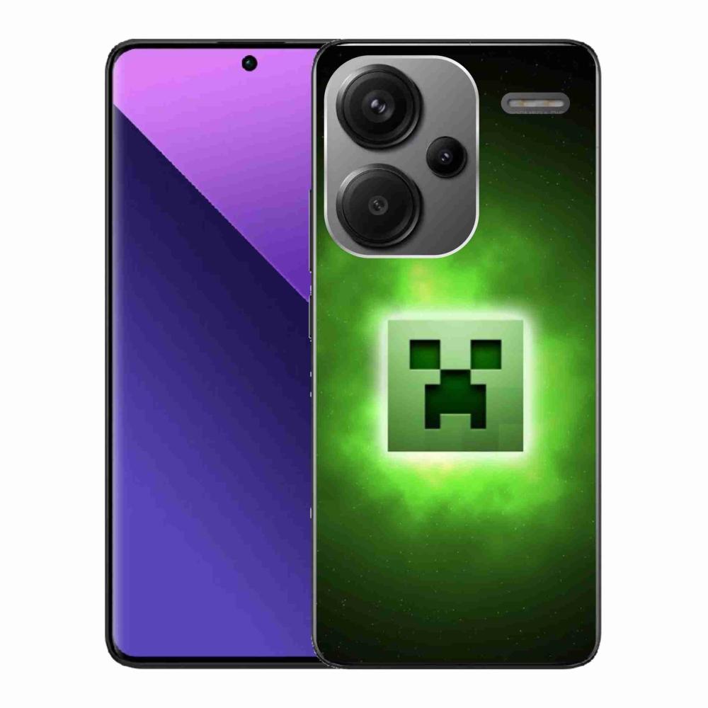 Gél borítás mmCase a Xiaomi Redmi Note 13 Pro+ 5G számára - minecraft