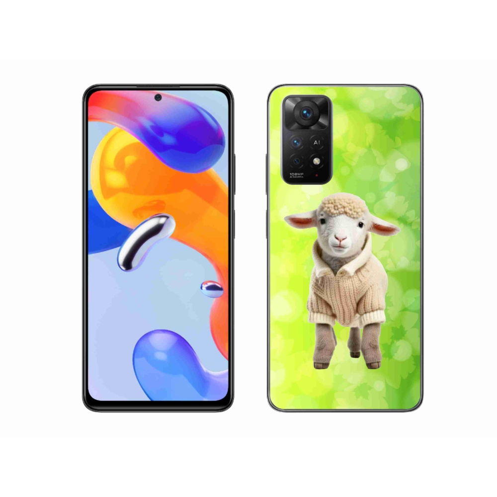 Gél borítás mmCase a Xiaomi Redmi Note 11 Pro 4G/5G-hez - bárány pulóverben