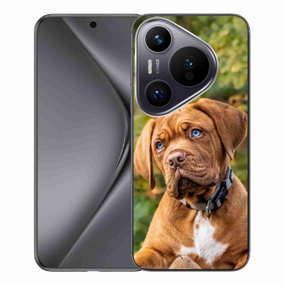 Gél borítás mmCase a Huawei Pura 70 Pro készülékhez - kölyökkutyakék