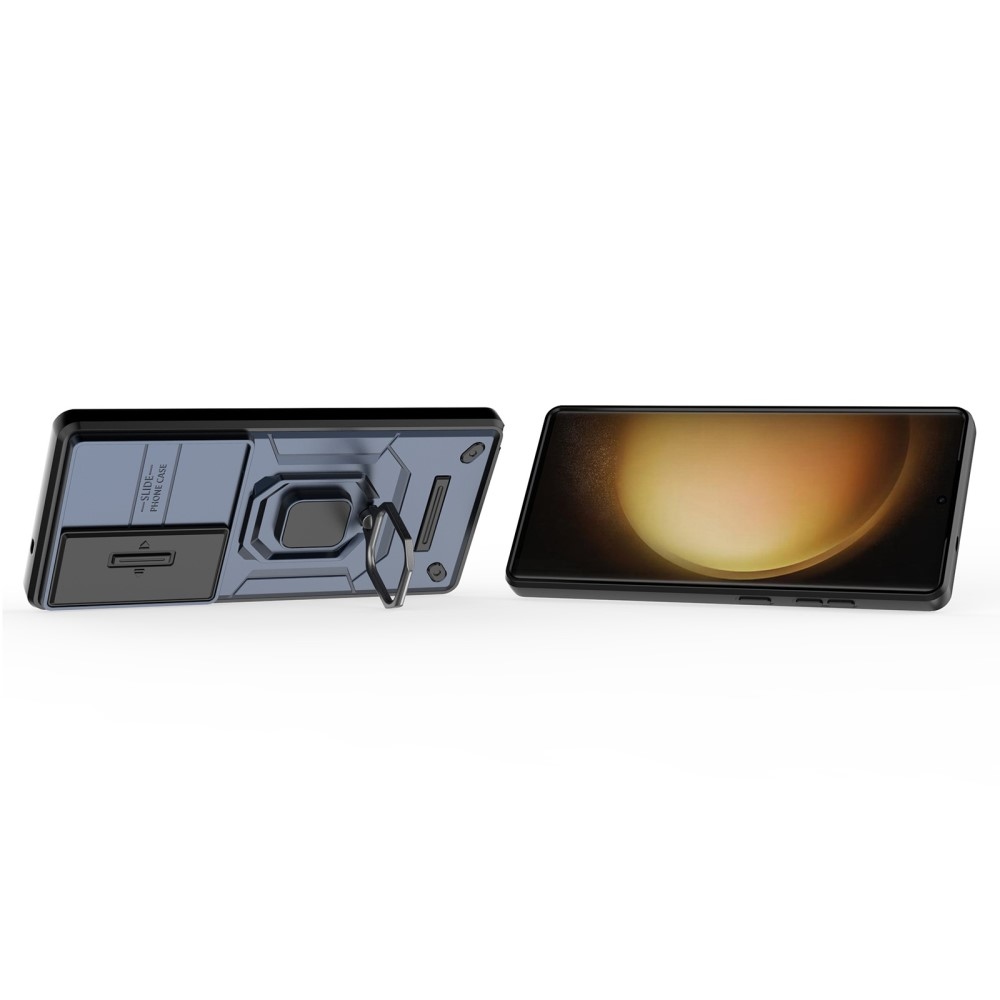 Lencseálló borítás Samsung Galaxy S25 Ultra készülékhez - kék