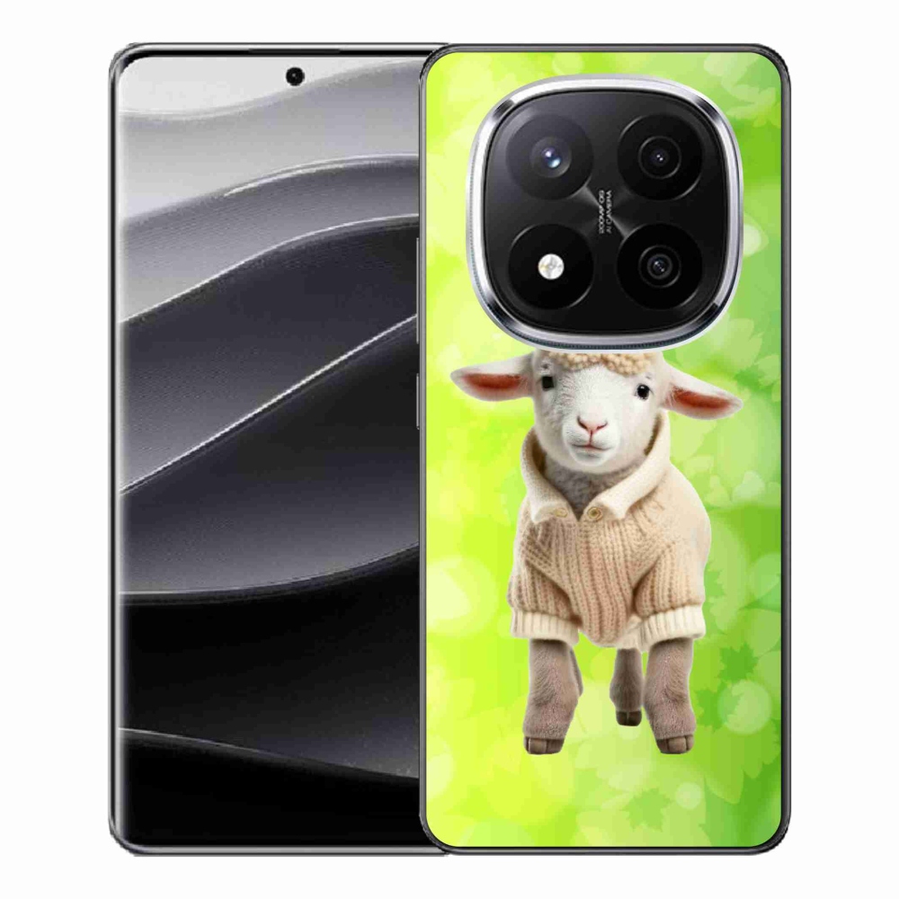 Gél borítás mmCase a Xiaomi Redmi Note 14 Pro+ 5G számára - bárány pulóverben