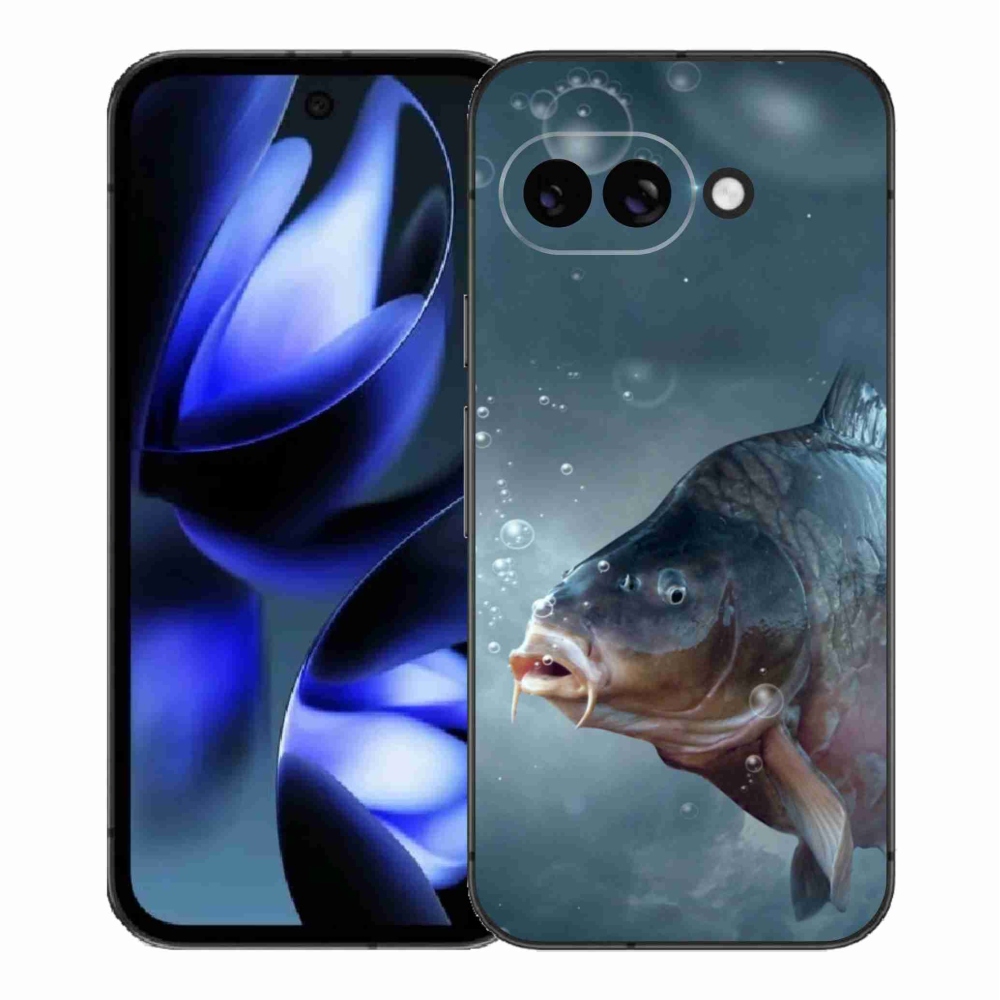 Gél borítás mmCase a Google Pixel 9a számára - ponty és buborékok