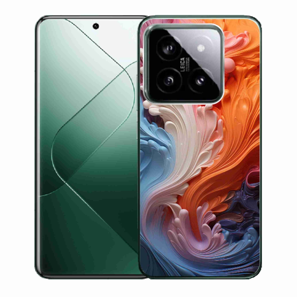Gél borító mmCase a Xiaomi 14 - absztrakt motívum 8-hoz