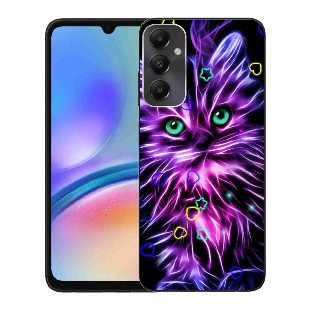 Gél borítás mmCase Samsung Galaxy A05s készülékhez - absztrakt macska