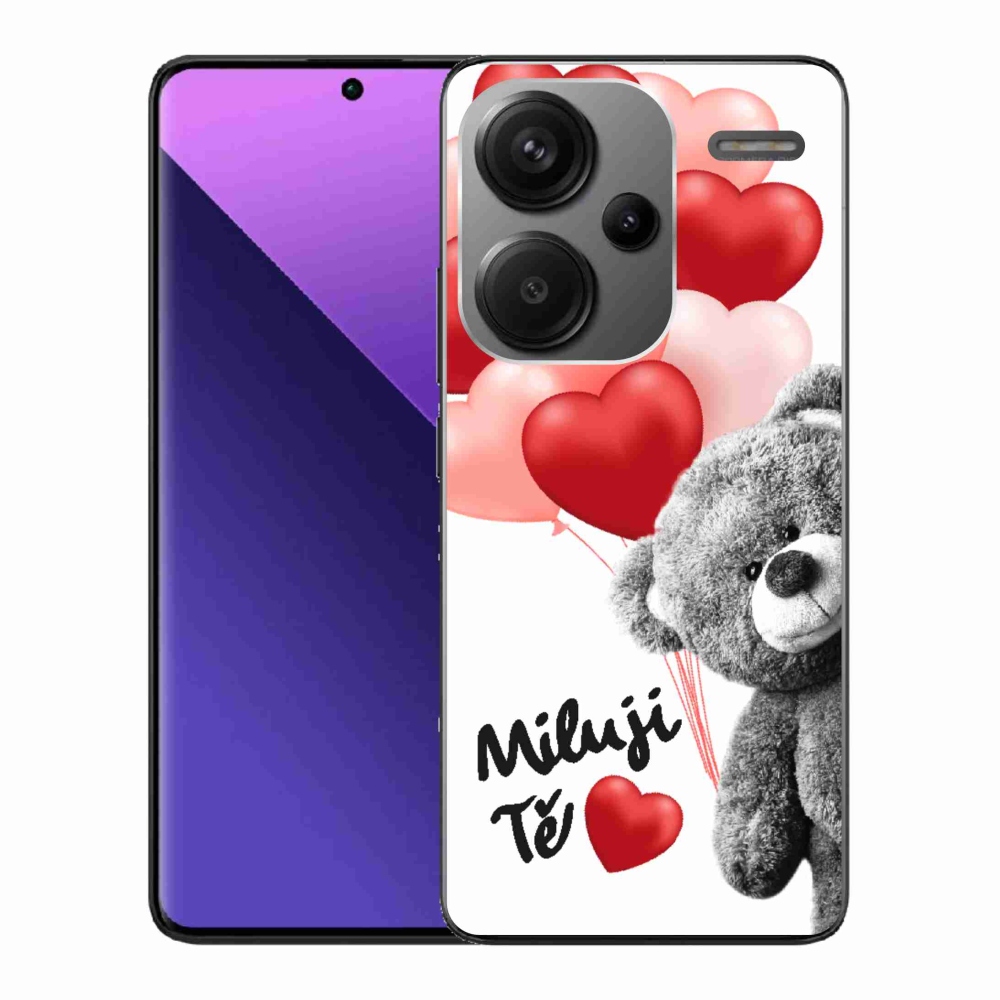 Gél borítás mmCase a Xiaomi Redmi Note 13 Pro+ 5G - I love you (szeretlek) számára